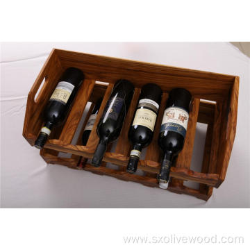 High Quality Olive Wood Wine Rack